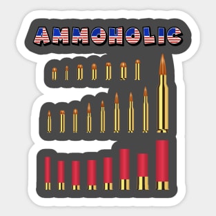 Ammoholic Sticker